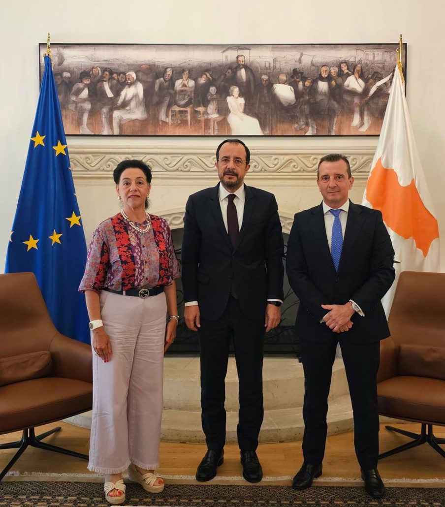 Meeting with the President of the Republic of Cyprus, Mr. Nikos Christodoulides